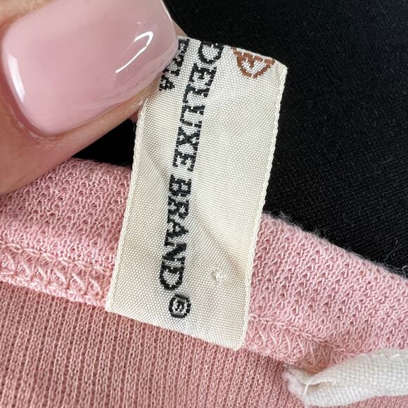 Golden Goose Pink S Sweater Raglan Front Pocket Crew Neck Long Sleeve Pullover - Picture 9 of 11